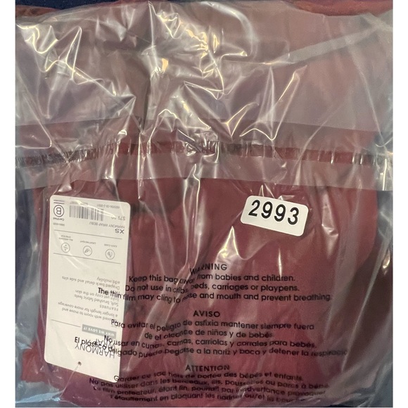 Athleta Harmony Wrap in Bell Burgundy Hooded Cardigan NWT SZ XS - Picture 7 of 11